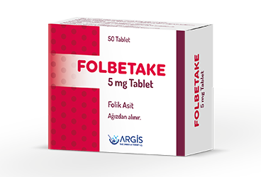 FOLBETAKE 5 MG 50 TABLET